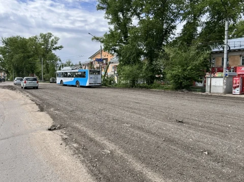 ремонт дороги