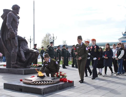 Памятная акция на привокзальной плоощади
