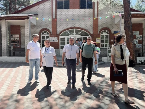 Комиссия в лагере 
