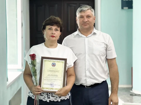 Вручение сертификата