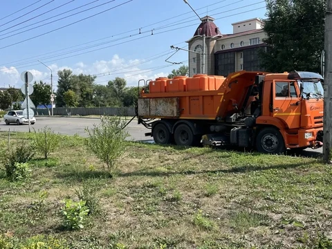 Работа коммунальных служб города