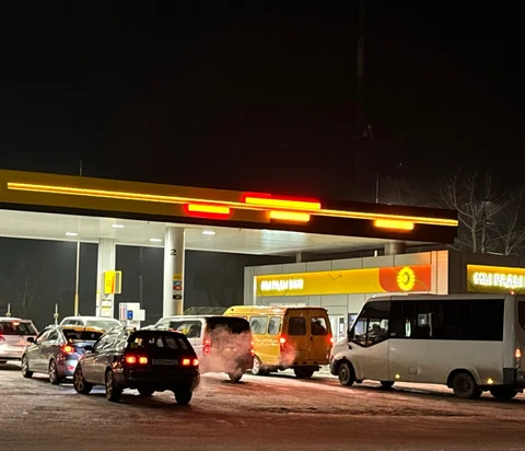 Заправка Роснефть