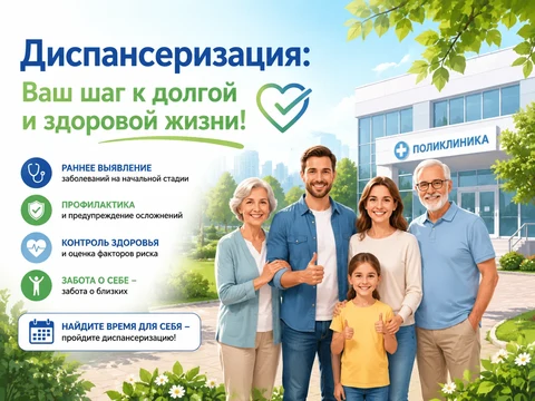 Памятка по прохождению диспансеризации