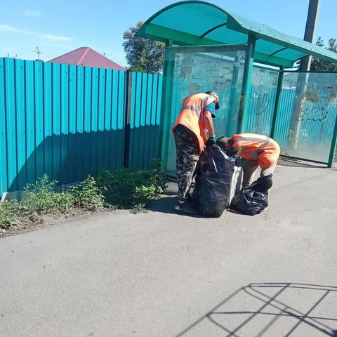 Уборка остановок