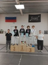 Рубцовские фехтовальщики на пьедестале 