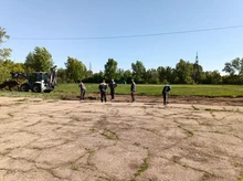 Обустройство основания площадки 