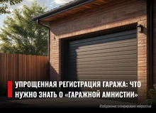 Упрощённая регистрация гаража