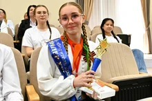 На фото Анастасия Сорокина