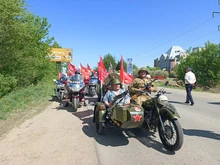 Участники автопробега