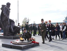 Памятная акция на привокзальной плоощади