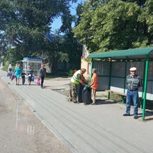 уборка остановок 