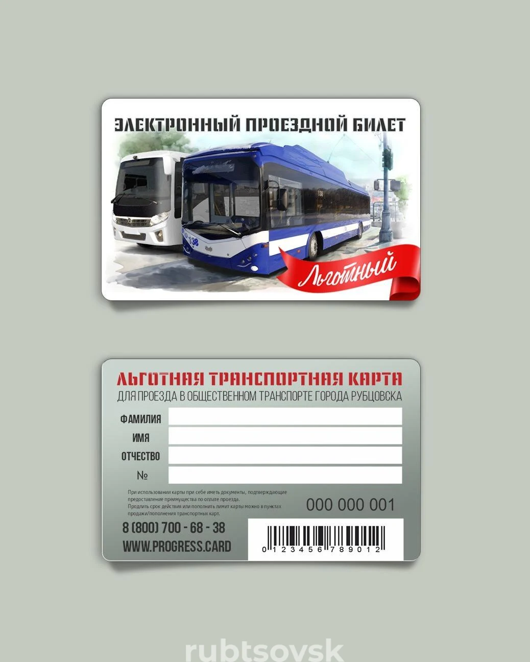 электронный проездной билет
