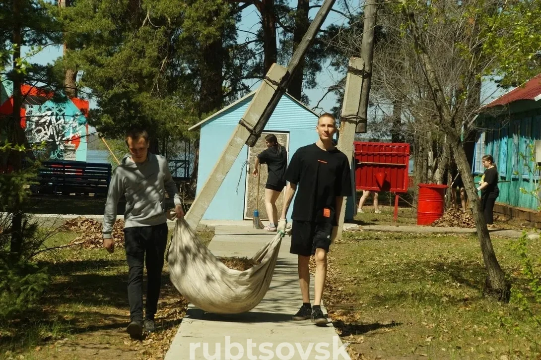 Фото уборка территории