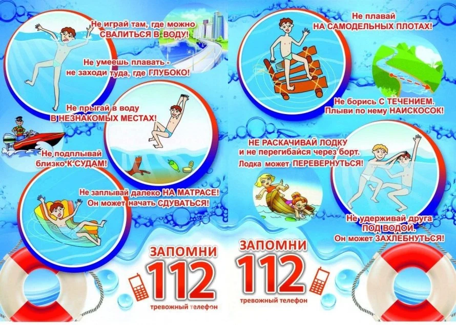 Безопасность на воде в летний период.