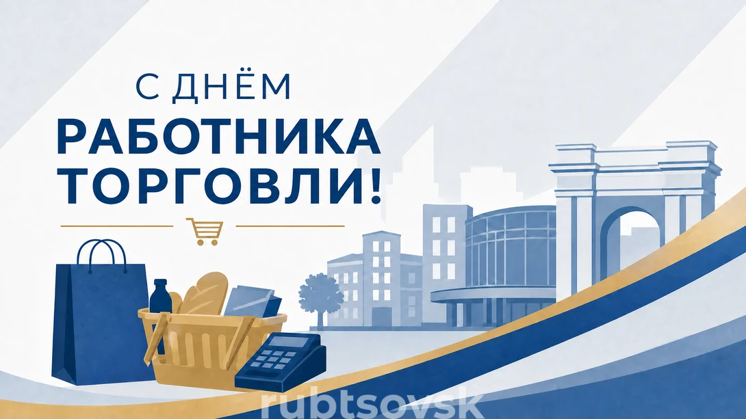 Картинка с Днём работника торговли