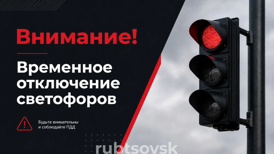 Картинка временное отключение светофоров