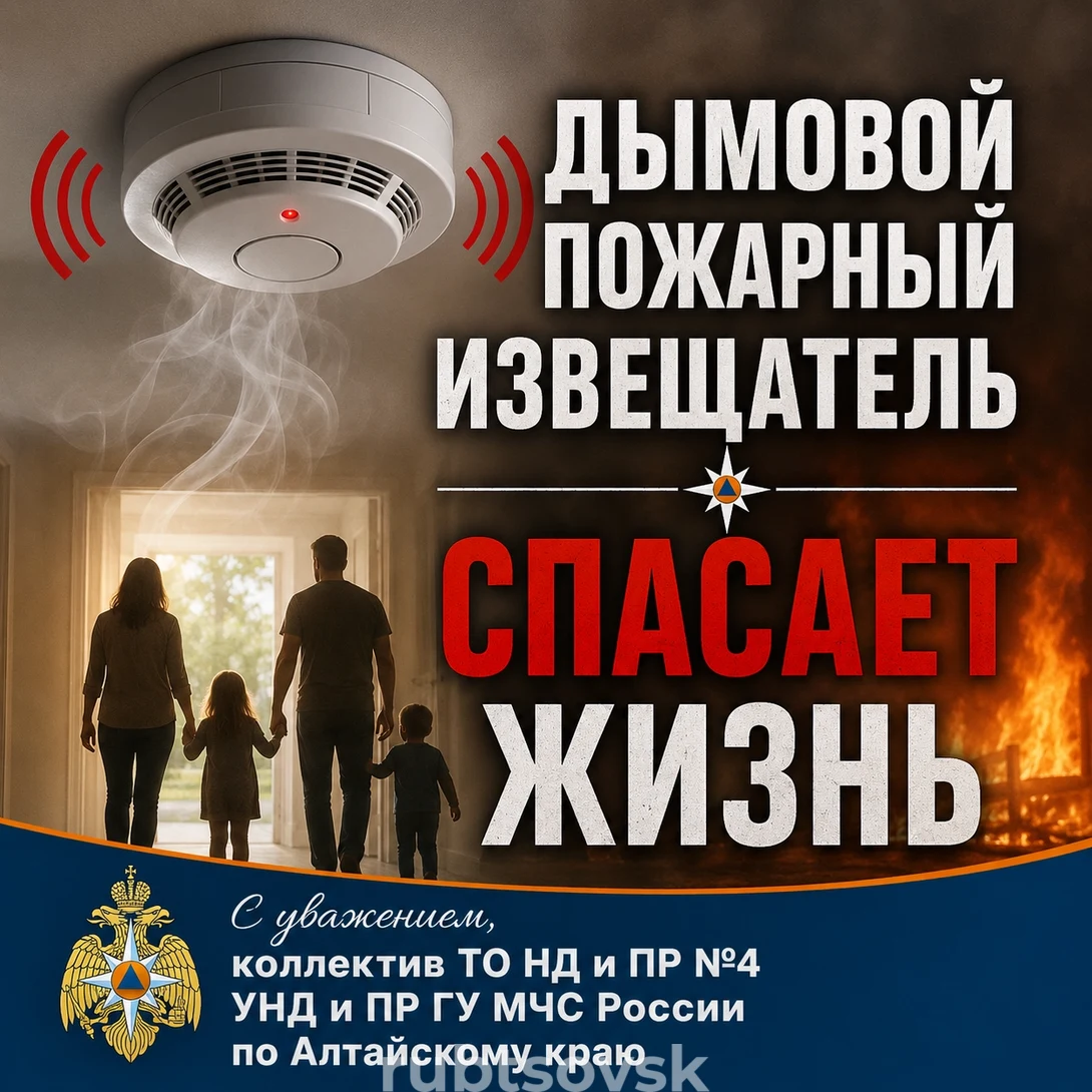 дымовой пожарный извещатель