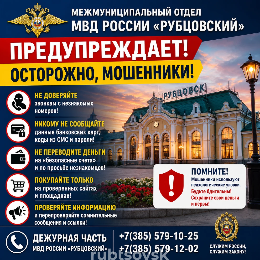 Полиция предупреждает 