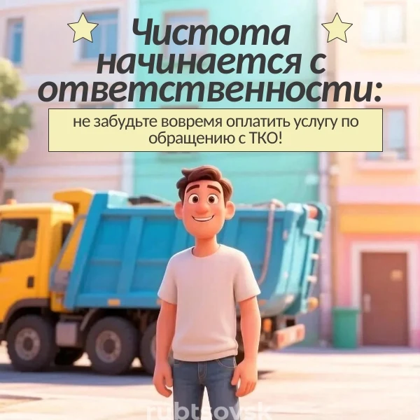 чистота начинается с отвественности 