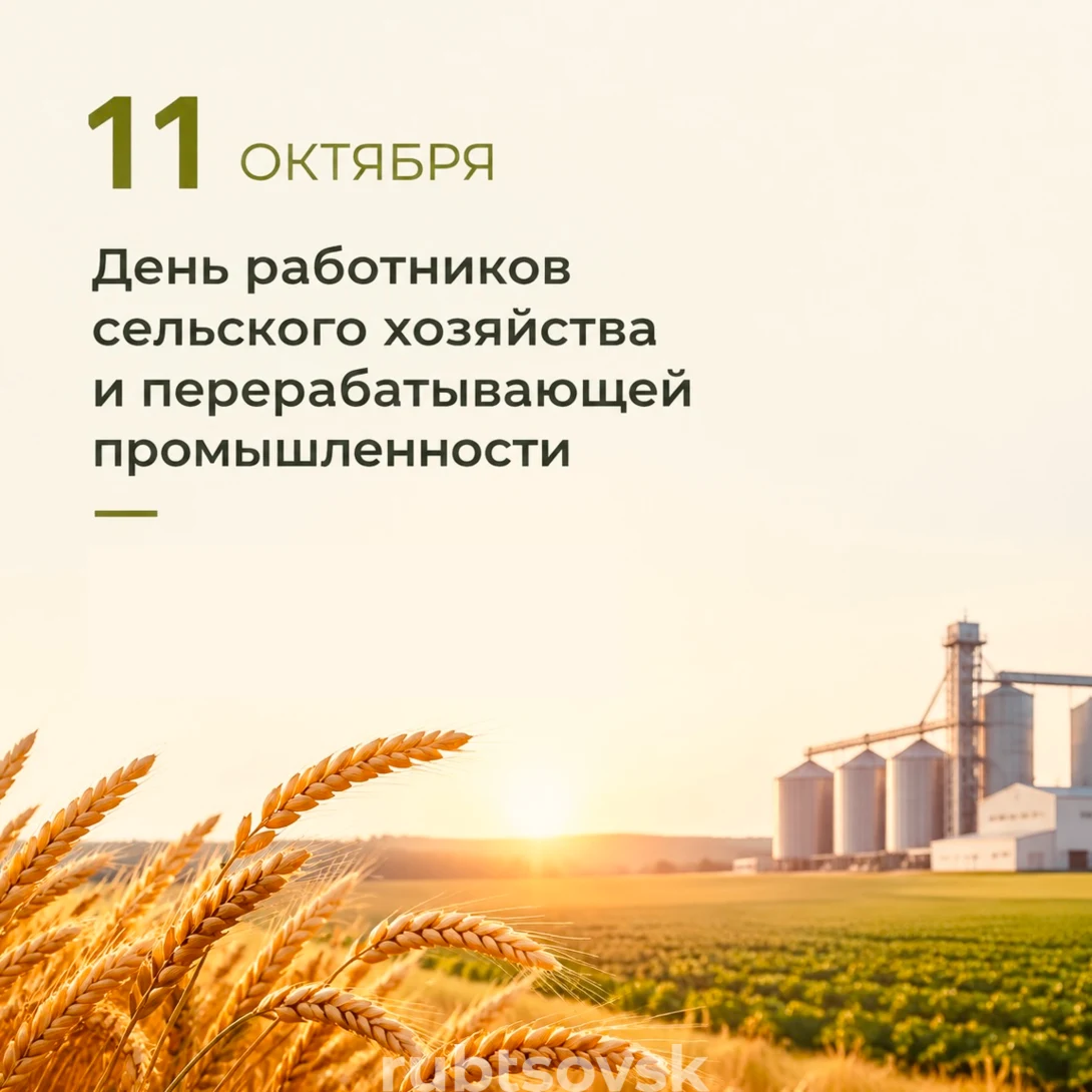 Баннер с днем работника сельского хозяйства 
