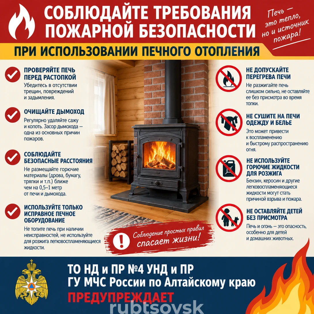 Правила пожарной безопасности 